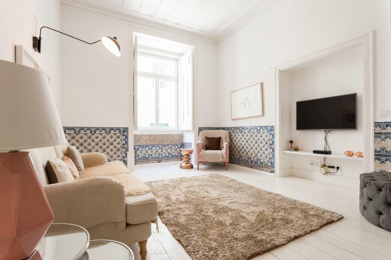 Baixa Tile Blue Two-Bedroom Apartment - By Lu Holidays Lisbona Esterno foto